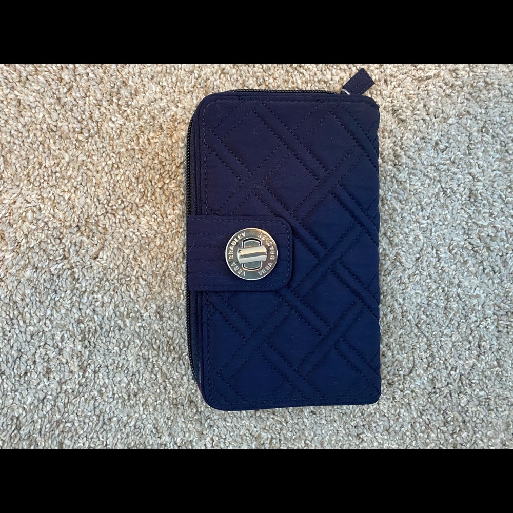 Navy Vera Bradley wallet
